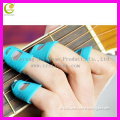 Cheap musical accessories colorful silicobe rubber finger stall finger cot finger guard thimber for playing guitar